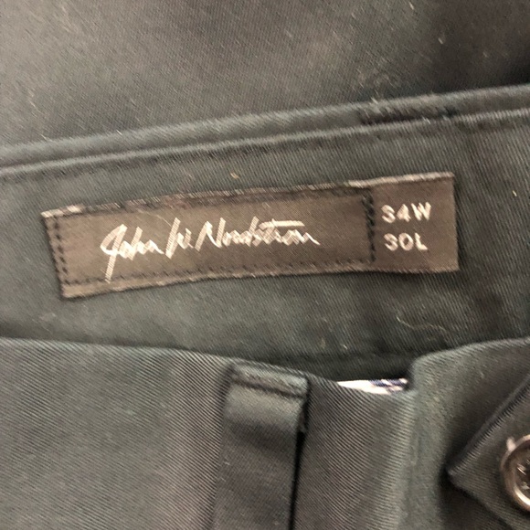 Nordstrom’s Men’s Dress Pants Black NWT 34 - Picture 5 of 8